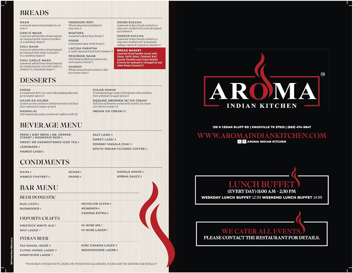 Menu Aroma Indian Kitchen-2