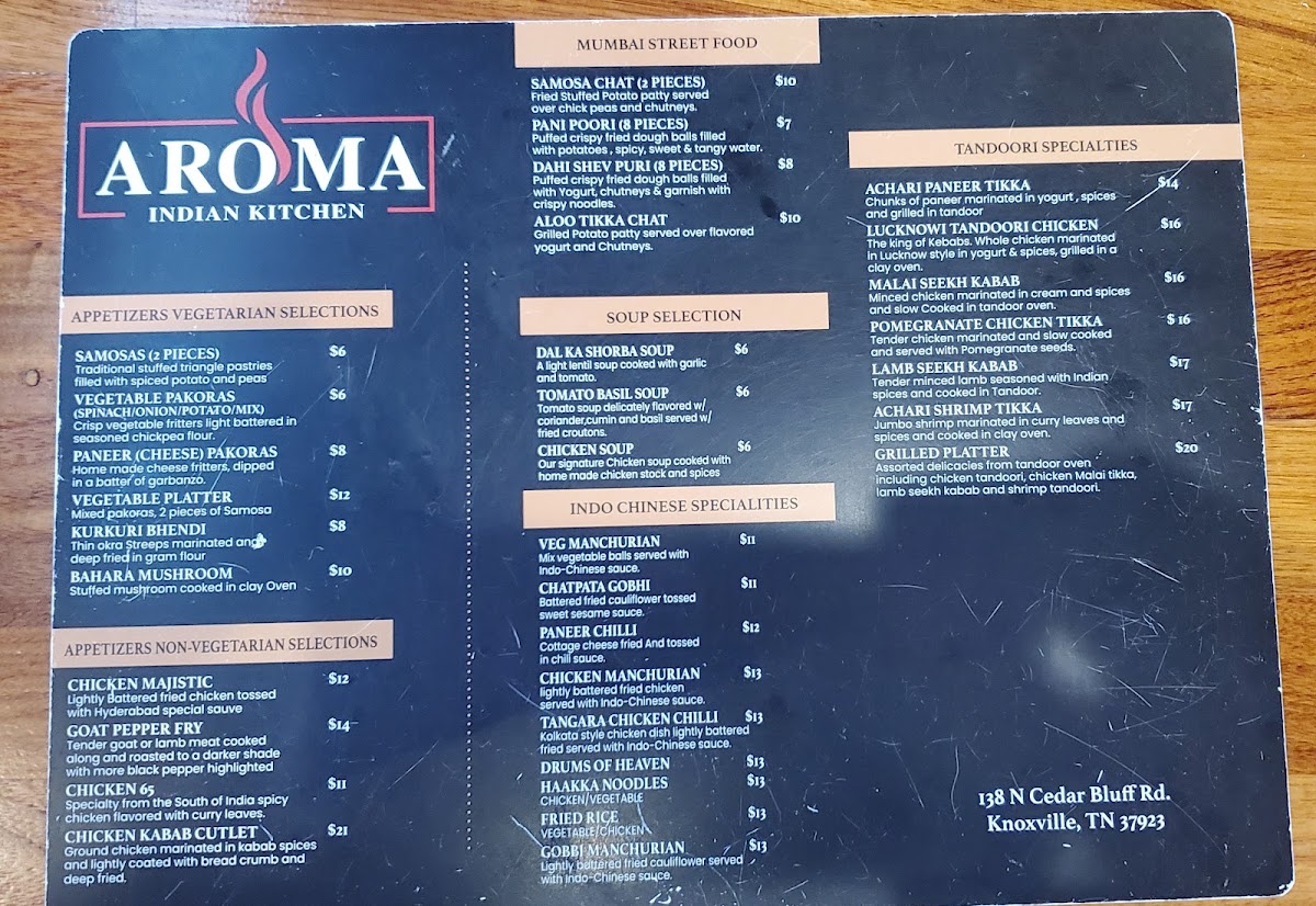Menu Aroma Indian Kitchen-6